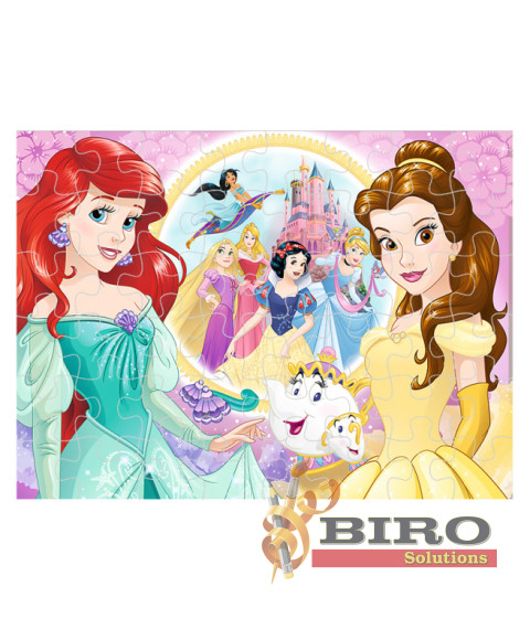 TF Puzzle "100 Glitter" - Memoriile lui Belle si Ariel / Disney Princess